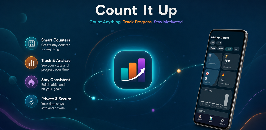 Count It Up promotional banner